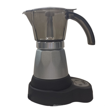 Cafetière expresso à base de minuterie électronique moka